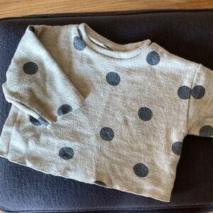 ZARA Wool Blend Cropped Sweater